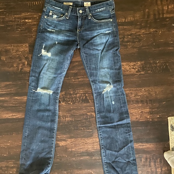 AG Tomboy Relaxed Straight Leg Jeans - Picture 2 of 4